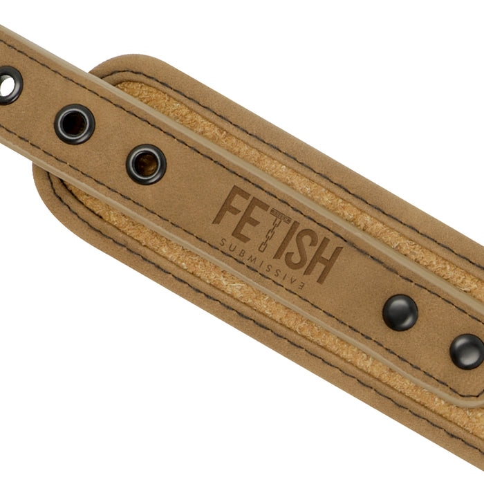 COLEIRA DE ORIGEM SUBMISSIVA FETISH COM CORRENTE - Fetish Fantasy Gold - 5