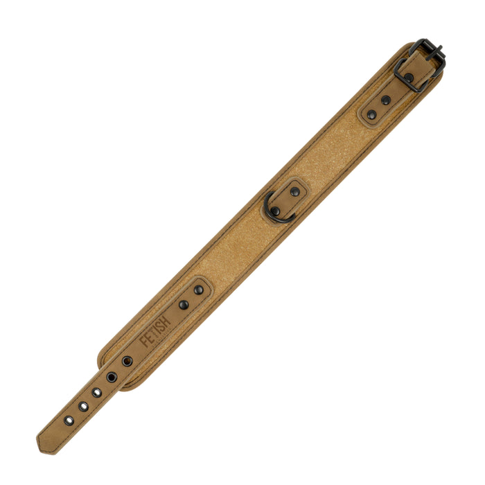 COLEIRA DE ORIGEM SUBMISSIVA FETISH COM CORRENTE - Fetish Fantasy Gold - 6
