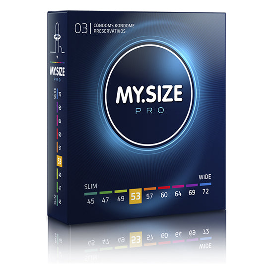 Preservativos Pro 53 Mm - 3 Unidades - My Size - 1