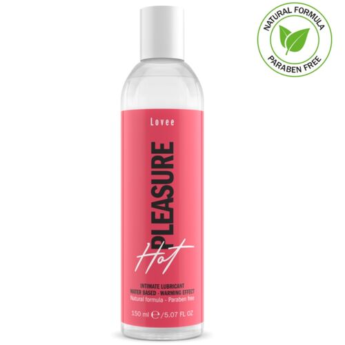 Lubrificante Lovee Hot Pleasure Efeito Calor 150 ml - Intimateline - 1