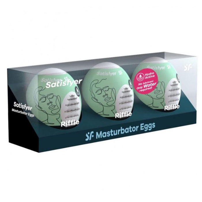 3 Ovos Masturbadores - Riffle - Satisfyer - 1