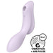 Estimulador e Vibrador Curvy Trinity 2 - Roxo - Satisfyer - 1