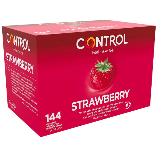 Adapta Morango Preservativos 144 Unidades - Control - 1