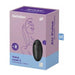 Amante de Vulva 3 Estimulador e Vibrador - Preto - Satisfyer - 1