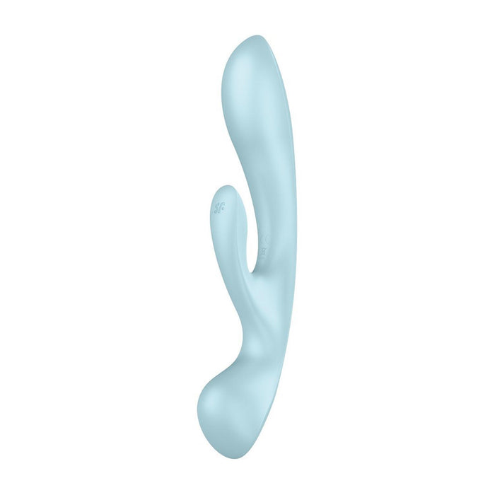 Vibrador Híbrido Triple Oh - Azul - Satisfyer - 1