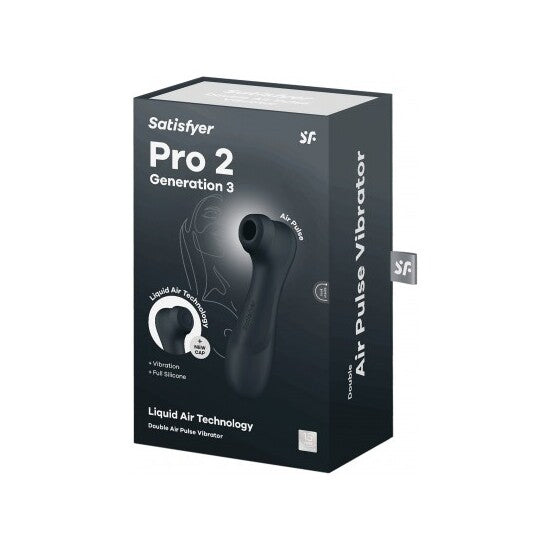 Pro 2 Geração 3 Tecnologia Liquid Air - Preto - Satisfyer - 2