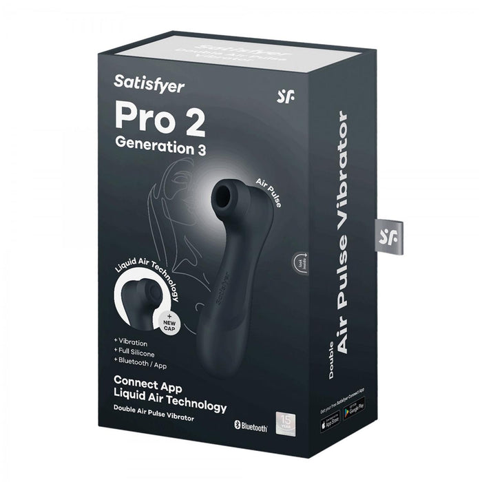 Pro 2 Geração 3 - Preto Bluetooth & App - Satisfyer - 1