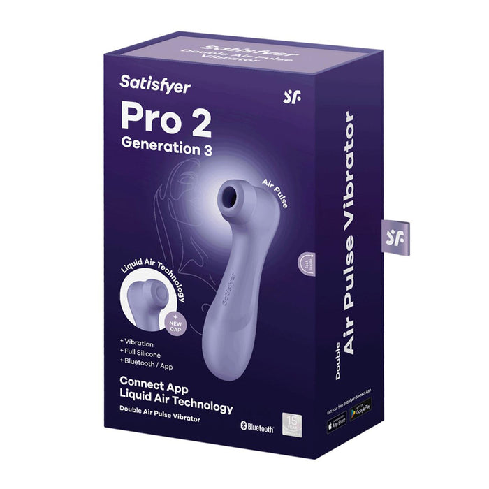 Pro 2 Geração 3 - Roxo Bluetooth & App - Satisfyer - 1