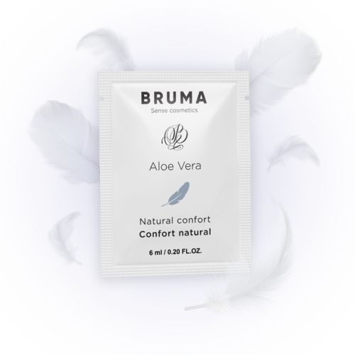 Gel Deslizante com Aloe Vera Conforto Natural 6 ml - Bruma - 1