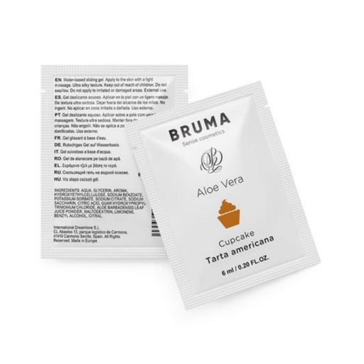 Gel Deslizante 6 ml com Aloe Vera Sabor de Torta Americana - Bruma - 1