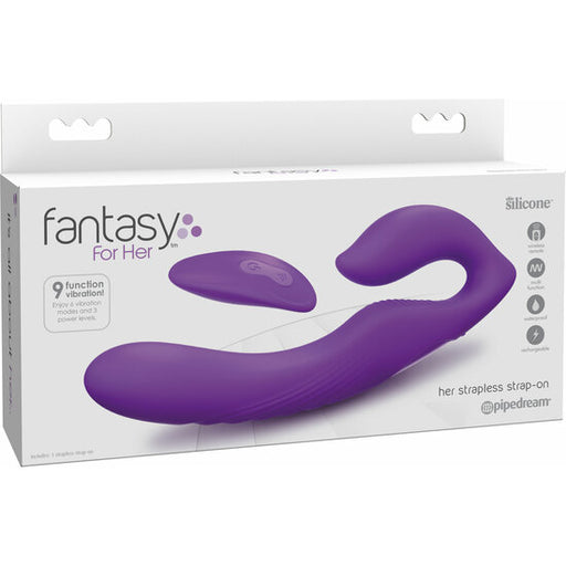 Fantasy for Her - Vibrador Dupla Penetração Controle Remoto 9 Níveis Violeta - Fantasy for Her - 2
