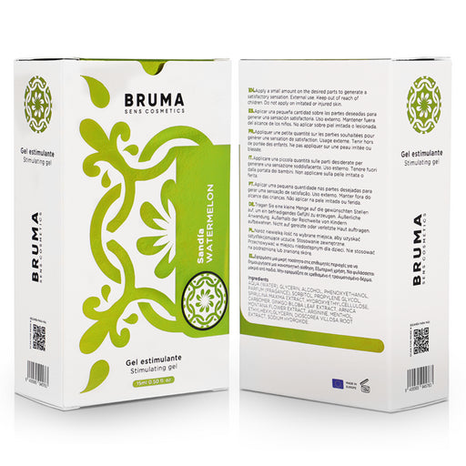 Gel Intensificador de Orgasmos sabor Melancia 15ml - Bruma - 2
