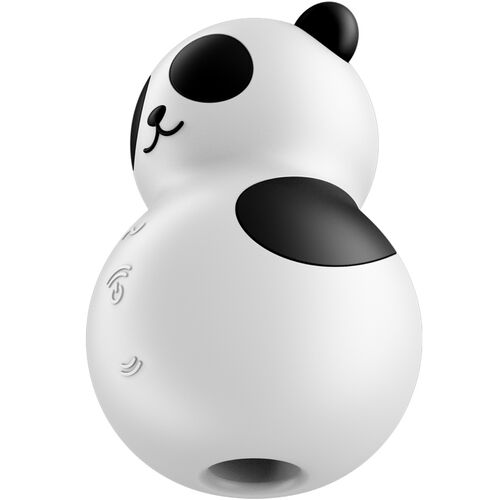 Estimulador e Vibrador Pocket Panda - Branco e Preto - Satisfyer - 2