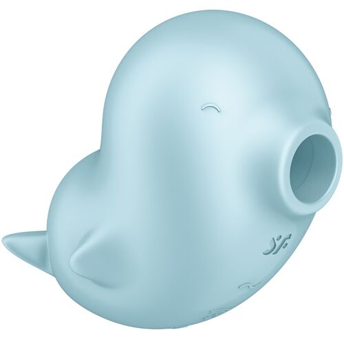 Estimulador e Vibrador Azul Sassy Seal - Satisfyer - 2