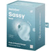 Estimulador e Vibrador Azul Sassy Seal - Satisfyer - 1