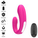 Estimulador e Vibrador Duplo em Forma de U com Controle Remoto - Rosa - Intense - 5
