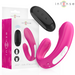 Estimulador e Vibrador Duplo em Forma de U com Controle Remoto - Rosa - Intense - 1