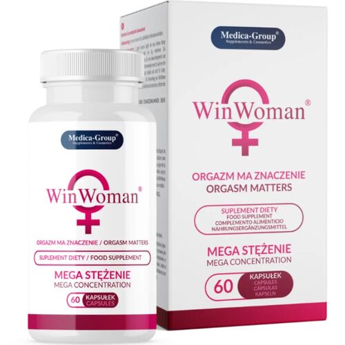 WinWoman - Cápsulas Naturais para Potenciar a Vitalidade Feminina e o Bem-Estar Íntimo - Medica Group - 1