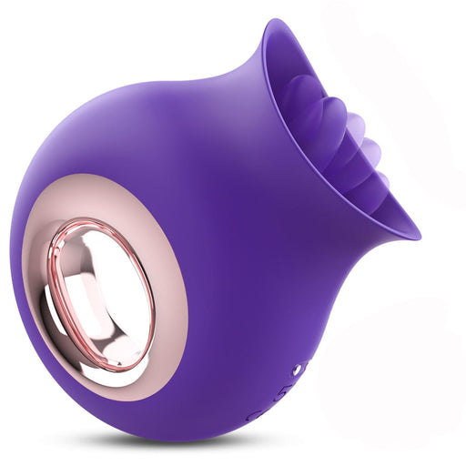 Estimulador de Clitóris Tuli 9 Vibrações e 9 Oscilações - Roxo - Intense - 1