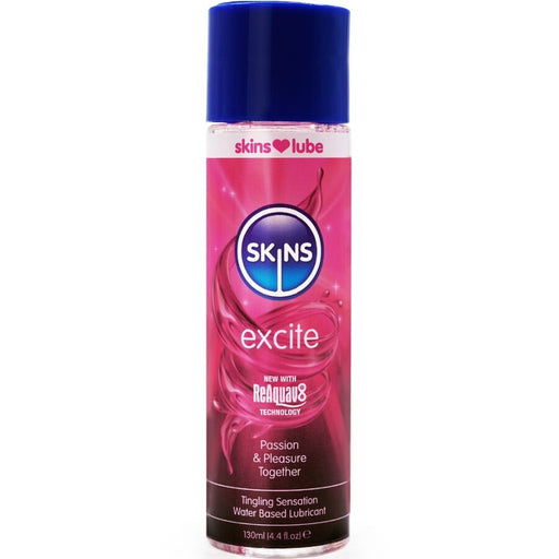Lubrificante à Base de Água Excite 130ml - Skins - 1