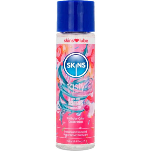 Lubrificante à Base de Água - Bolo de Aniversário 130ml - Skins - 1