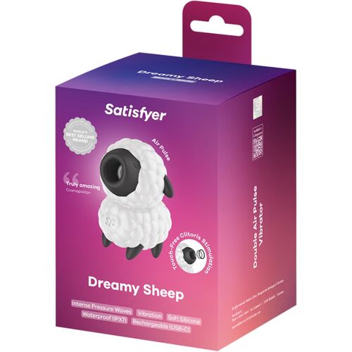 Vibrador & Estimulador de Pulso de Ar Dreamy Sheep - Satisfyer - 1