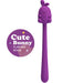 Vibrador Flexível Cute Bunny Flirting Stick Recarregável USB Roxo - Flirtation - 1