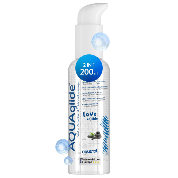 Lubrificante 2 em 1 + Massagem 125 ml - Aquaglide - 1