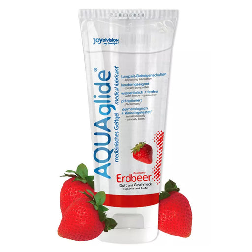 Lubrificante Sabor Morango 100ml - Aquaglide - 1
