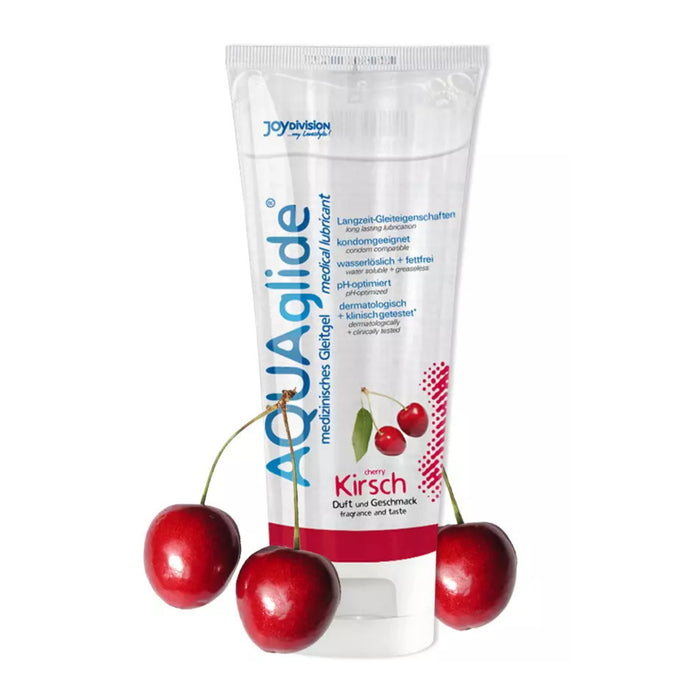 Lubrificante Sabor Cereja 100 ml - Aquaglide - 1