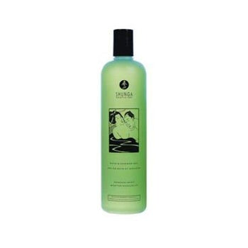 Gel de banho e banho de menta sensual - experiência de banho - Shunga - 1