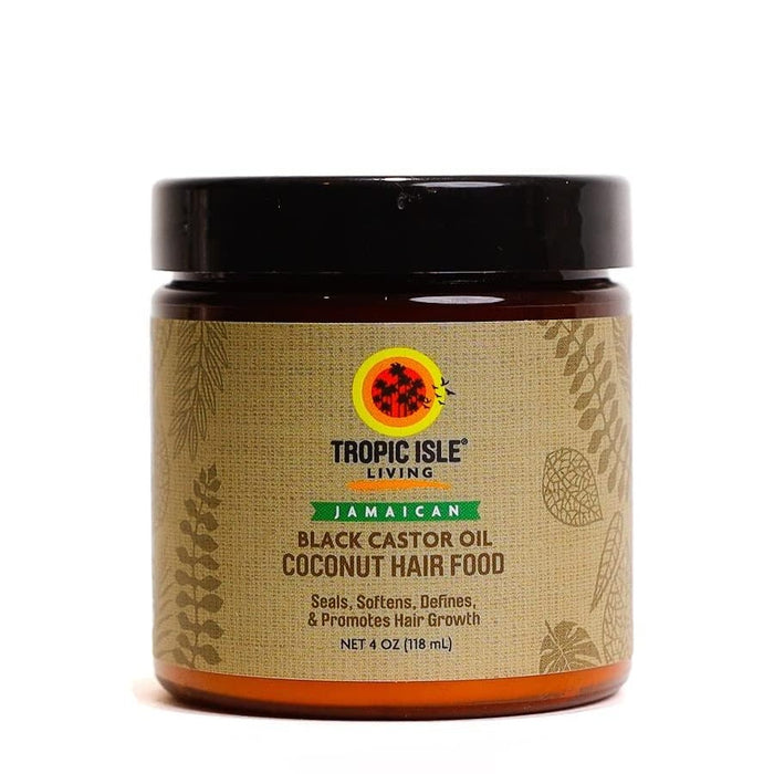 Óleo para o Cabelo de Coco e Mamona Jamaicana Preto 118ml - Tropic Isle Living - 1