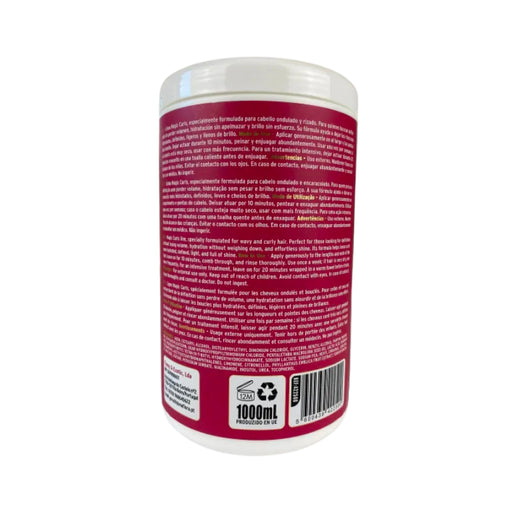 Máscara Hidratante Revitalizante Magic Curls - Caracóis Definidos com Volume 1000ml - Dona Flora - 2