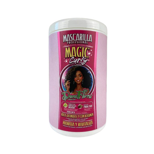 Máscara Hidratante Revitalizante Magic Curls - Caracóis Definidos com Volume 1000ml - Dona Flora - 1