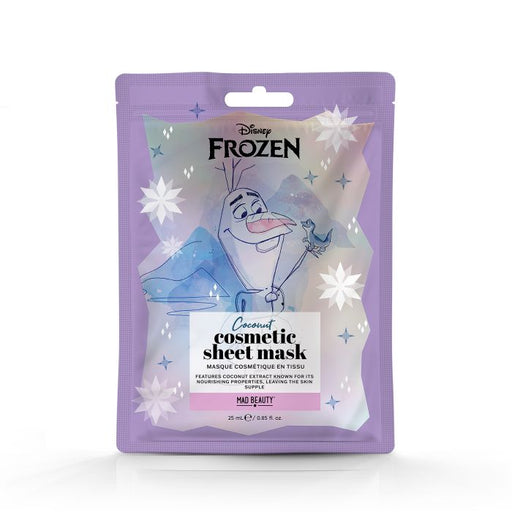 Máscara facial Olaf da coleção Frozen - Mad Beauty - 1