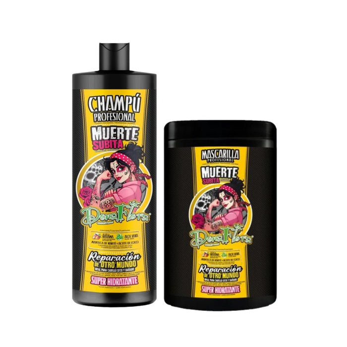 Pack Morte Súbita Champô e Máscara - Dona Flora - 1