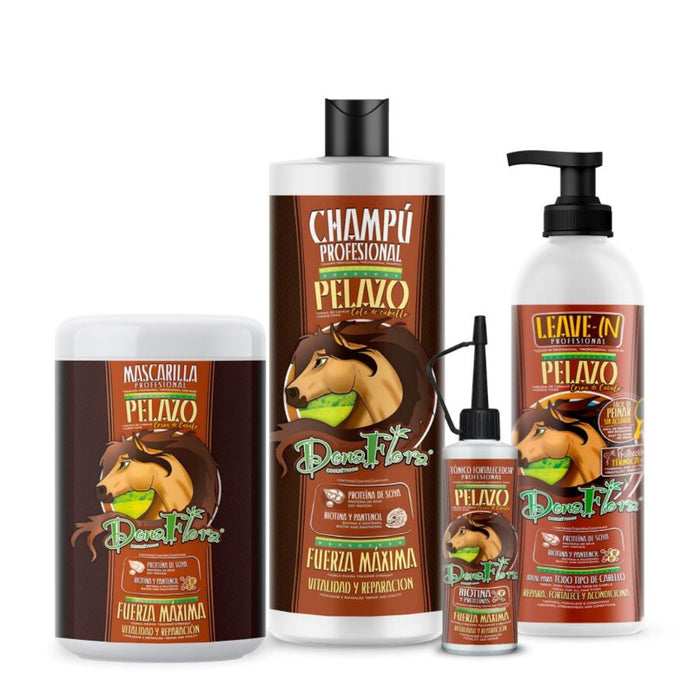 Pack Fortalecedor do Cabelo - Pelazo Força Máxima - Dona Flora - 1