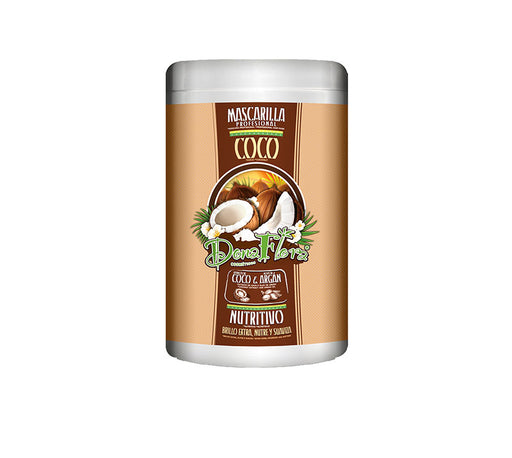 Máscara Nutritiva de Coco e Argãos 1000ml - Dona Flora - 1