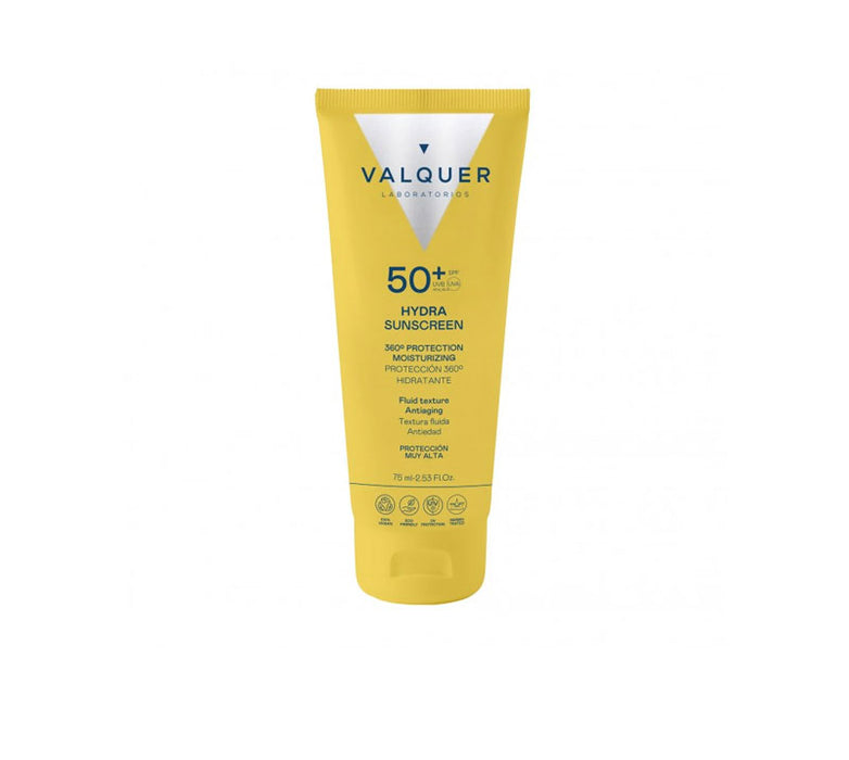 Protetor Solar Facial 50+ Hydra Sunscreen 75 ml - Valquer - 1