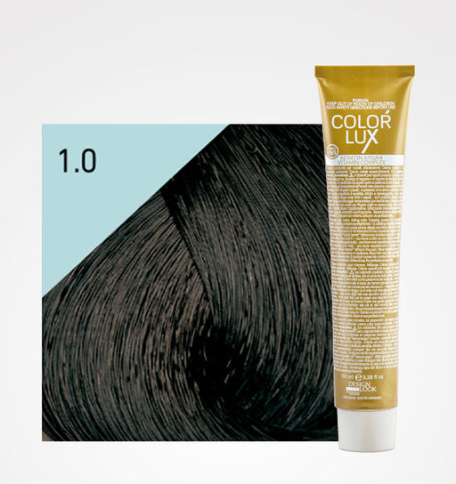 Tinta em Creme Cor Lux 100ml - Design Look: Color - 1.0 Negro