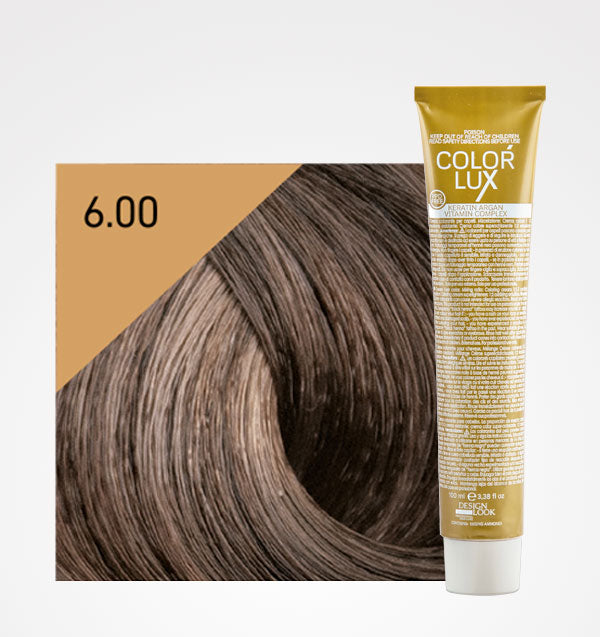 Tinta em Creme Cor Lux 100ml - Design Look: Color - 6.00 Rubio Oscuro Intenso