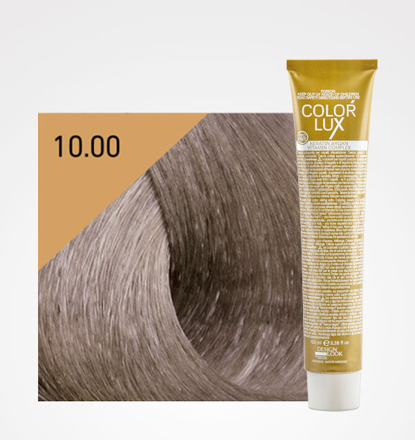Tinta em Creme Cor Lux 100ml - Design Look: Color - 10.00 Rubio Platino Intenso