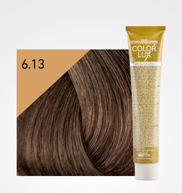 Tinta em Creme Cor Lux 100ml - Design Look: Color - 6.13 Rubio Oscuro Beige