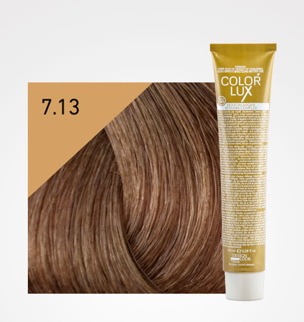 Tinta em Creme Cor Lux 100ml - Design Look: Color - 7.13 Rubio Beige