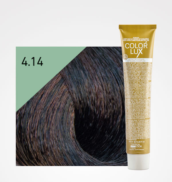Tinta em Creme Cor Lux 100ml - Design Look: Color - 4.14 Café