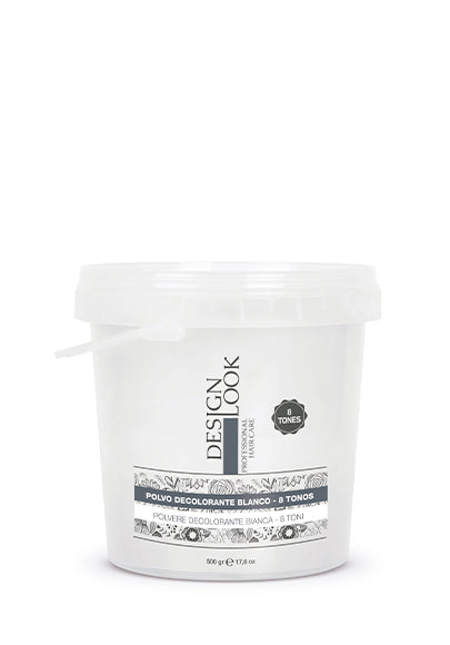 Pó Descolorante Branco - 8 Tons - Design Look - 1