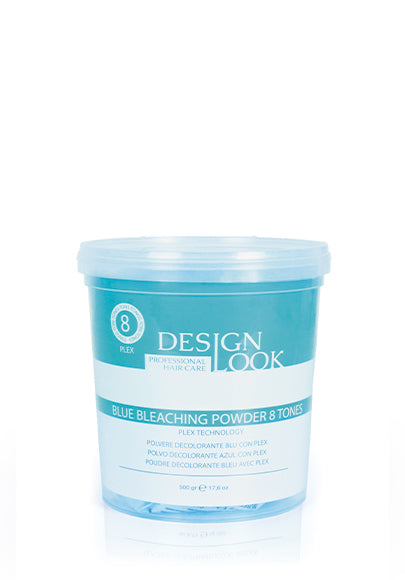 Pó Descolorante Azul Plex - 8 Tons 500gr - Design Look - 1