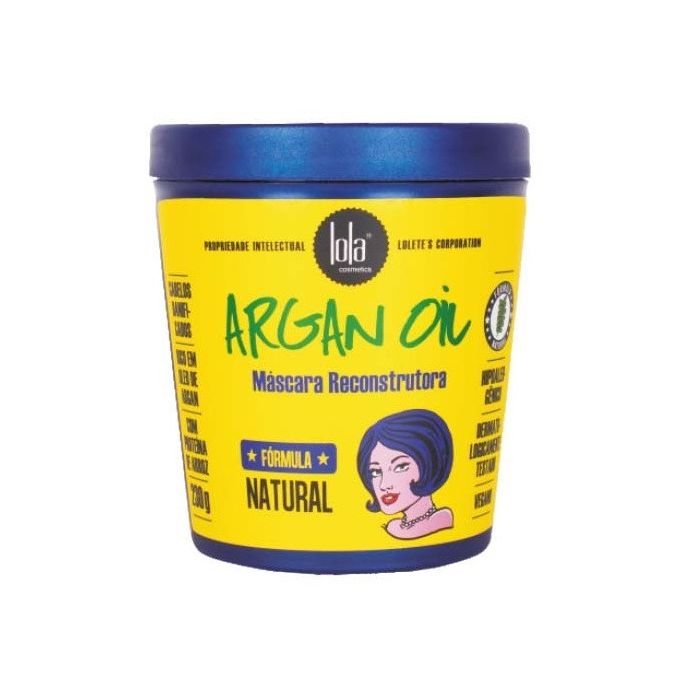 Máscara Reconstrutora Óleo de Argan 230 G - Lola Cosmetics - 1