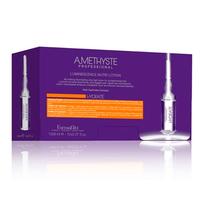Loção Iluminadora e Hidratante Amethyste 12x8ml - Farmavita - 1