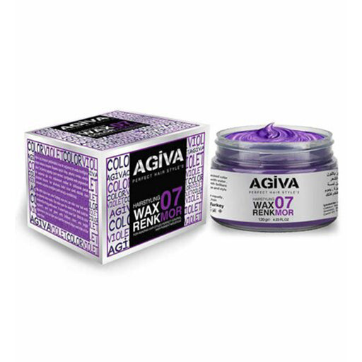 Agiva Hairpigment Wax 07 Cor Violeta 120g - Agiva - 1